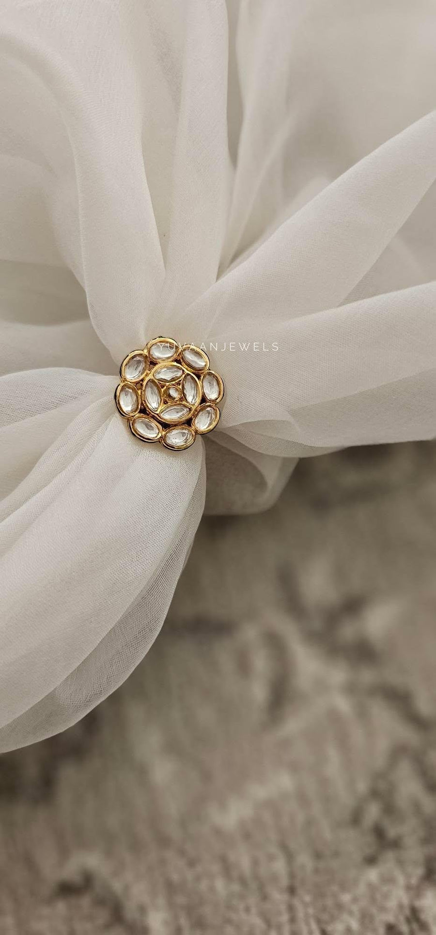 Cyra Polki Ring