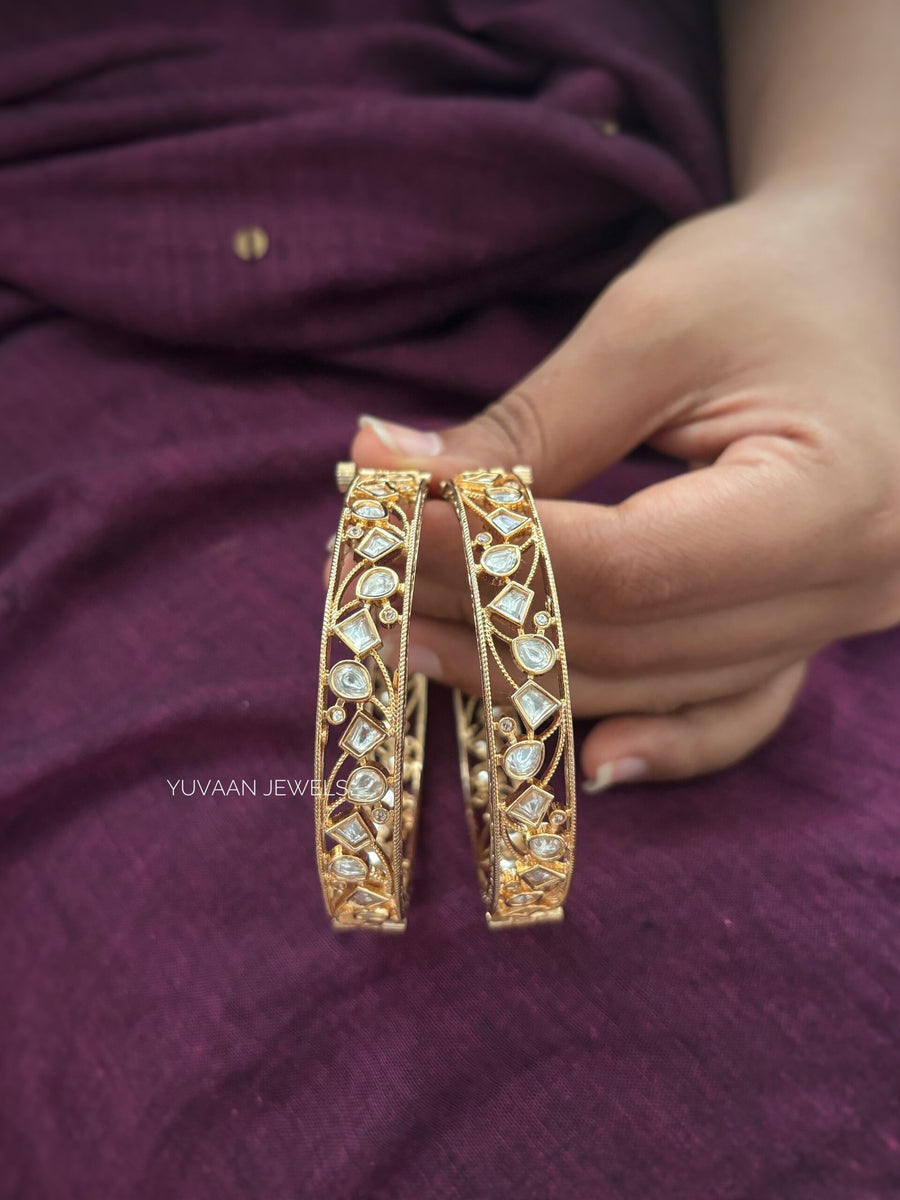 Surya Polki Bangles