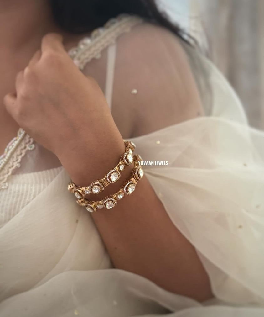 Sejal polki bangle