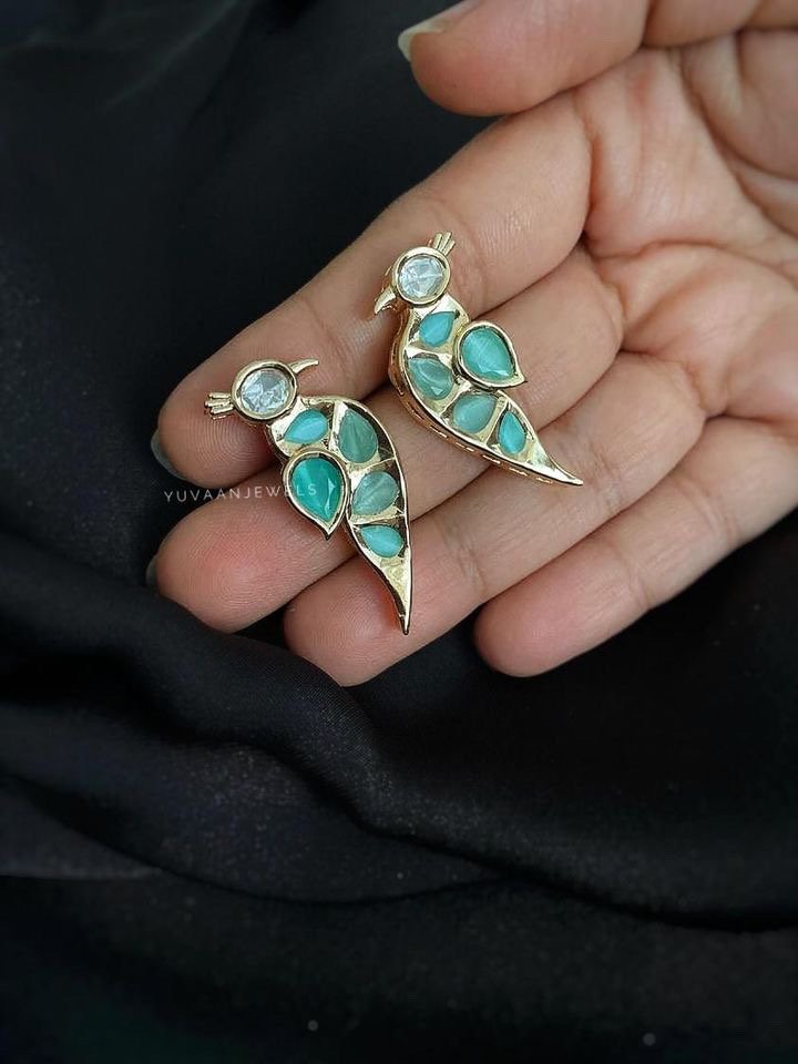 Shifra polki necklace
