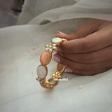 Maharu carved stone bangles
