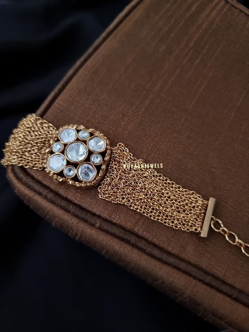 Parul polki bracelet
