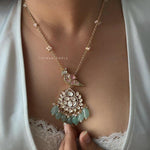Shifra polki necklace