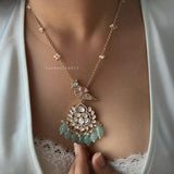 Shifra polki necklace