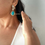 Naira stone earings