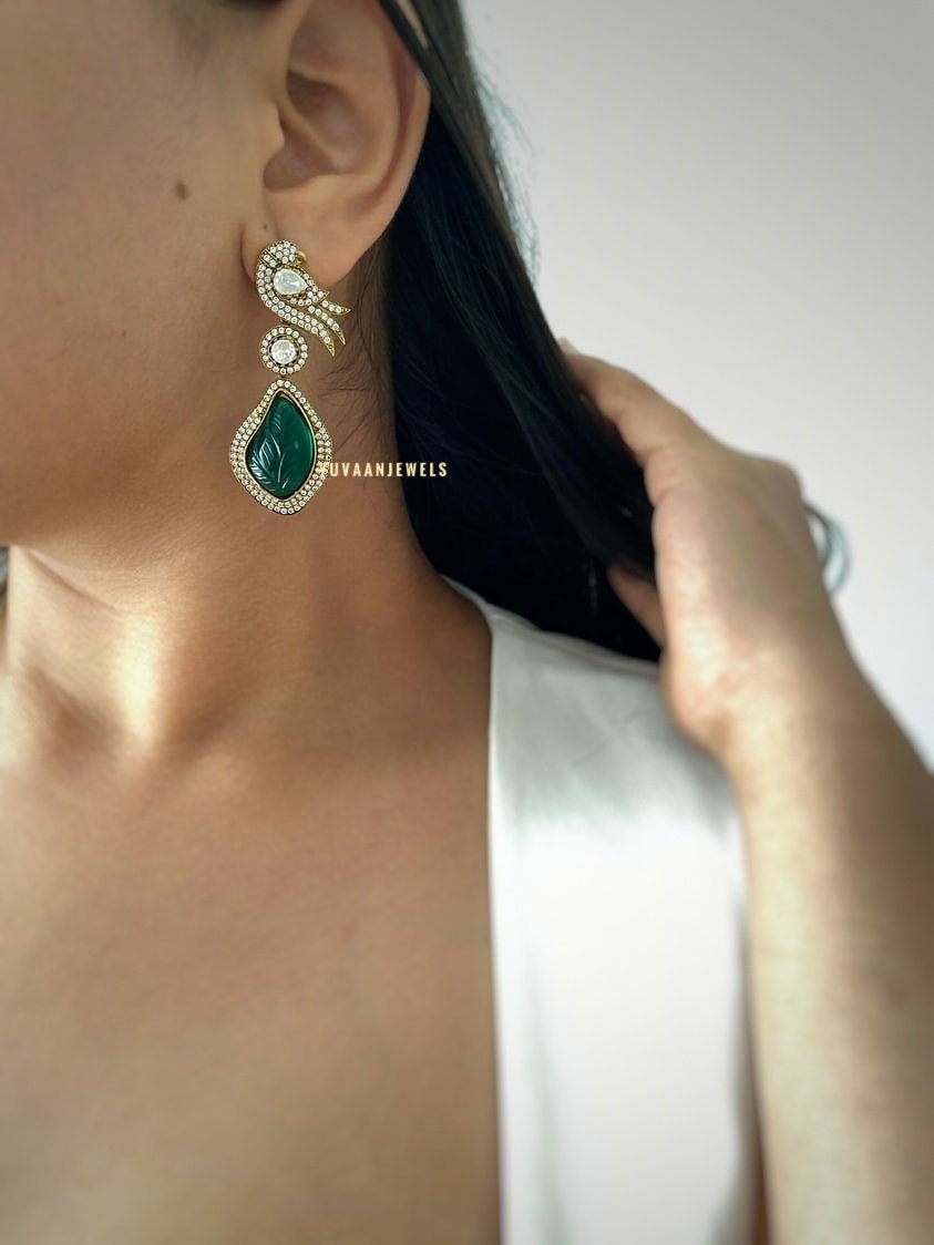 Naira stone earings