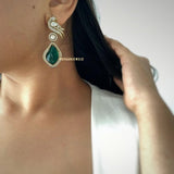 Naira stone earings