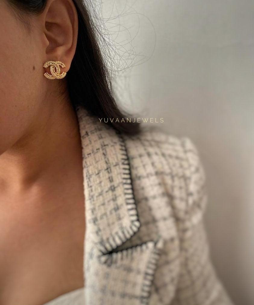 Laila gold studs