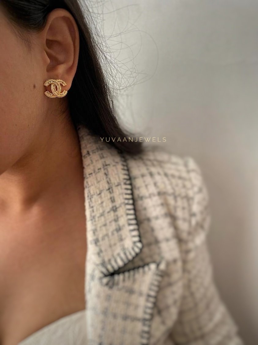 Laila gold studs