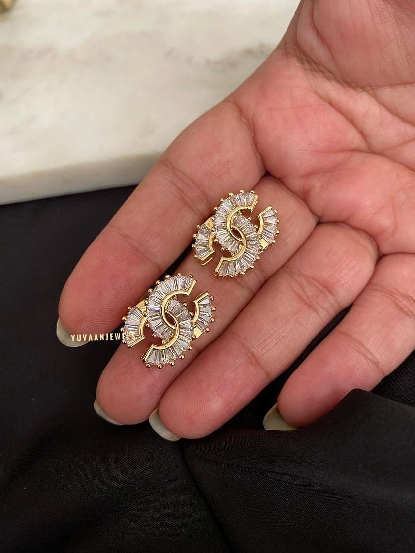 Hazel Gold studs
