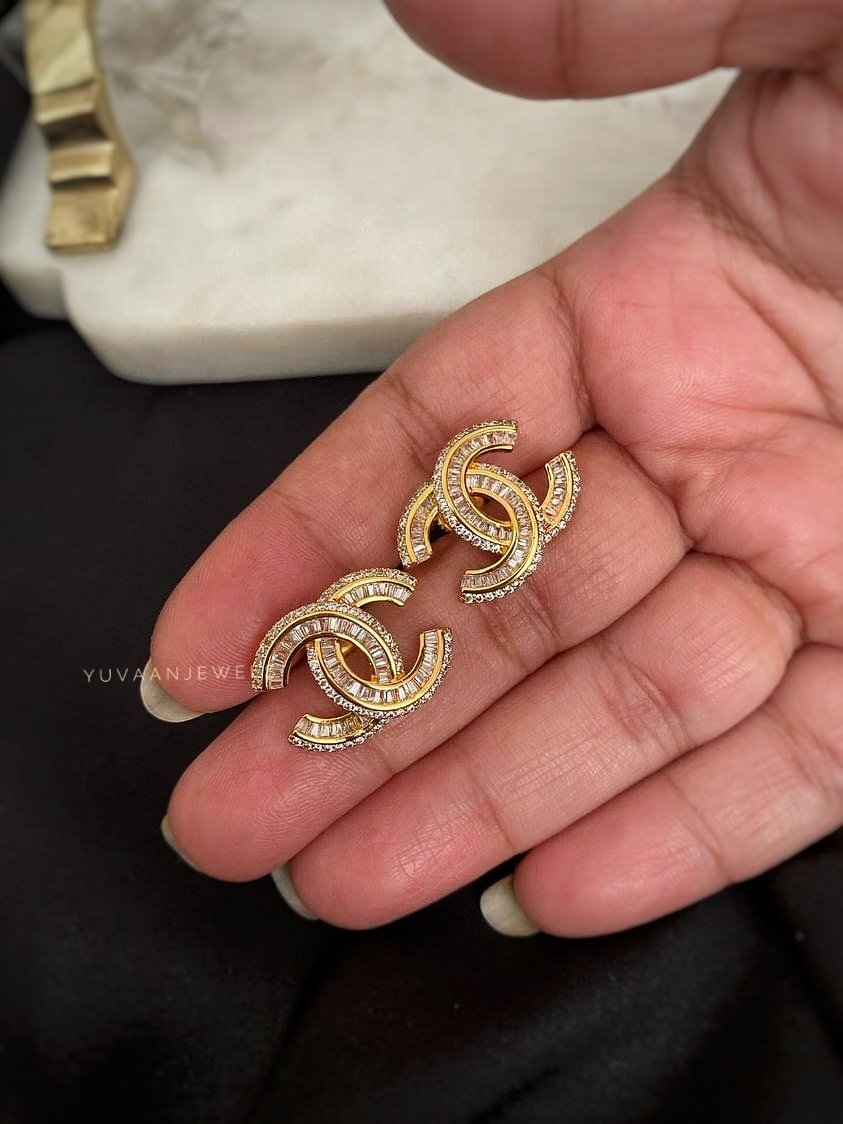 Laila gold studs