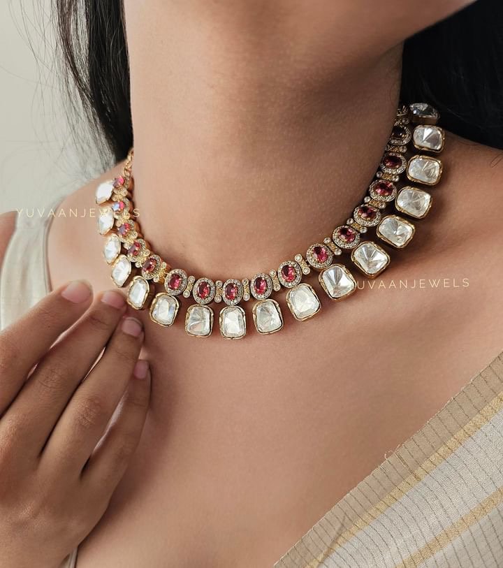 Sitar Polki Necklace