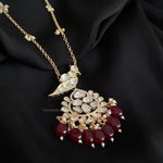 Shifra polki necklace