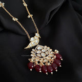 Shifra polki necklace