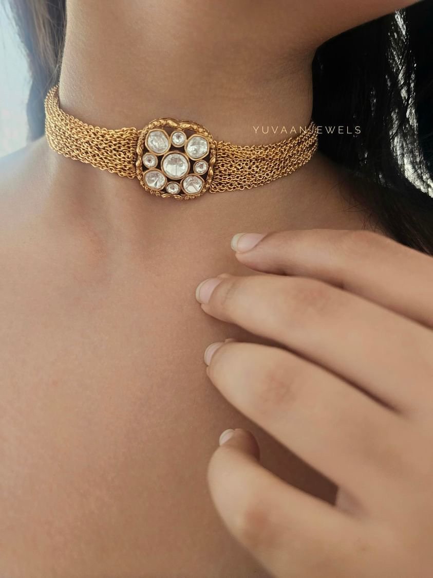 Parul polki choker