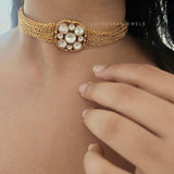 Parul polki choker