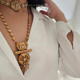 Sun-kissed Gold Choker
