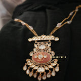 Elanor polki long necklace
