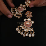 Elanor polki long necklace