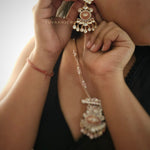 Elanor polki long necklace