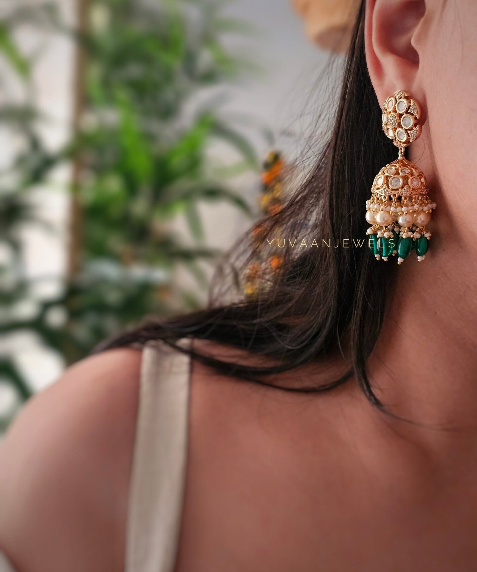 Sanjh polki jhumki