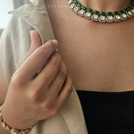 Wren polki necklace