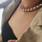 Wren polki necklace