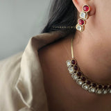 Wren polki necklace