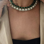 Wren polki necklace