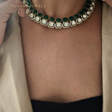Wren polki necklace
