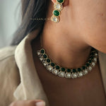 Wren polki necklace