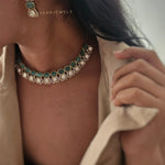 Wren polki necklace