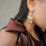Madhu semi precious baroque earrings