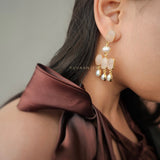 Madhu semi precious baroque earrings