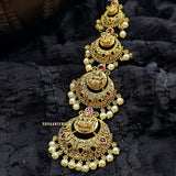 Maaya gold plated maangtika