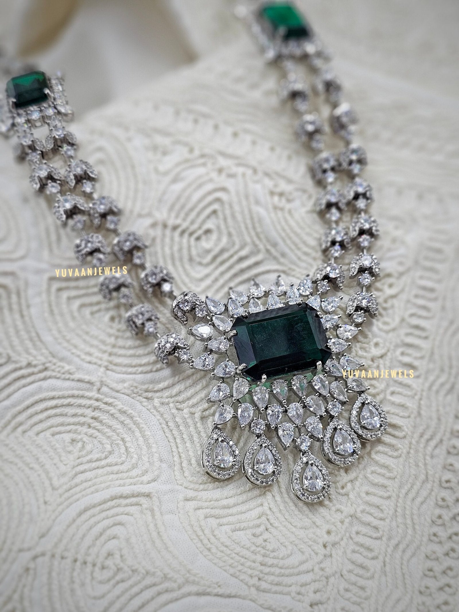 Iris quartz necklace