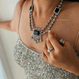 Iris quartz necklace