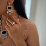 Iris quartz necklace