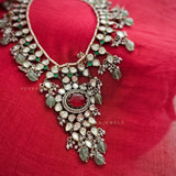 Gauhar Contemporary polki necklace