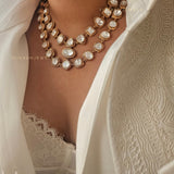 Jharna polki necklace