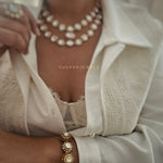 Rhea openable polki bangle
