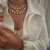 Jharna polki necklace