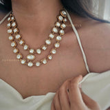 Jharna polki necklace