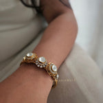 Rhea openable polki bangle