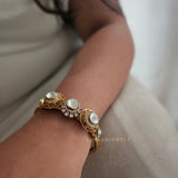 Rhea openable polki bangle