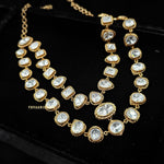 Jharna polki necklace