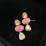 Jharna polki necklace