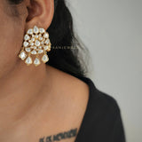 Saadvi polki drop earings