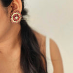 Muskaan semi precious studs