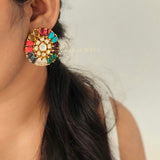 Rangat polki studs